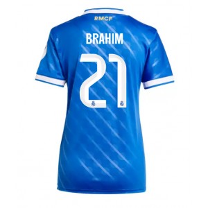Fotbalové Dres Real Madrid Brahim Diaz #21 Dámské Třetí Oblečení 2025-26 Krátký Rukáv